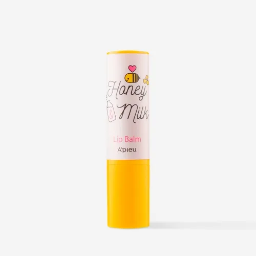 Живильний бальзам для губ з екстрактами меду й молока A pieu honey & milk lip balm