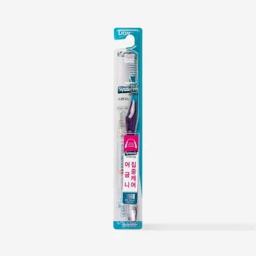Зубна щітка для глибокого очищення м яка жорсткість Lion Systema Toothbrush Standard
