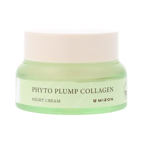 Нічний крем для обличчя Mizon Phyto Plump Collagen Night Cream з фітоколагеном, 50 мл