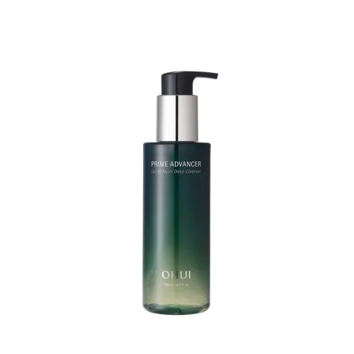 Гель-пінка для глибокого очищення шкіри 200 мл OHUI prime advancer gel-to-foam deep cleanser