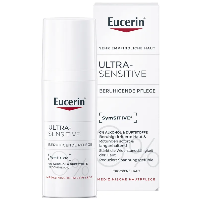 Крем для обличчя EUCERIN (Юцерин) Ultra-Sensitive (Ультрасенсітів) заспокійливий для сухої гіперчутливої шкіри 50 мл