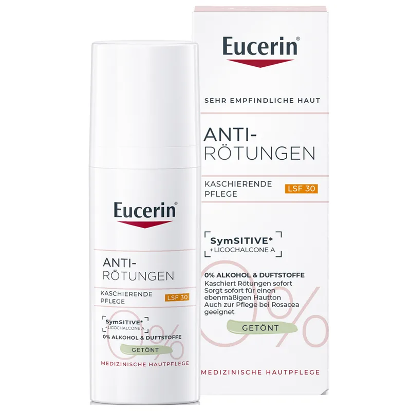 Крем Eucerin Anti-Rotungen проти почервоніння з коригувальним ефектом для гіперчутливої шкіри з SPF30 50 мл (4005800107832)