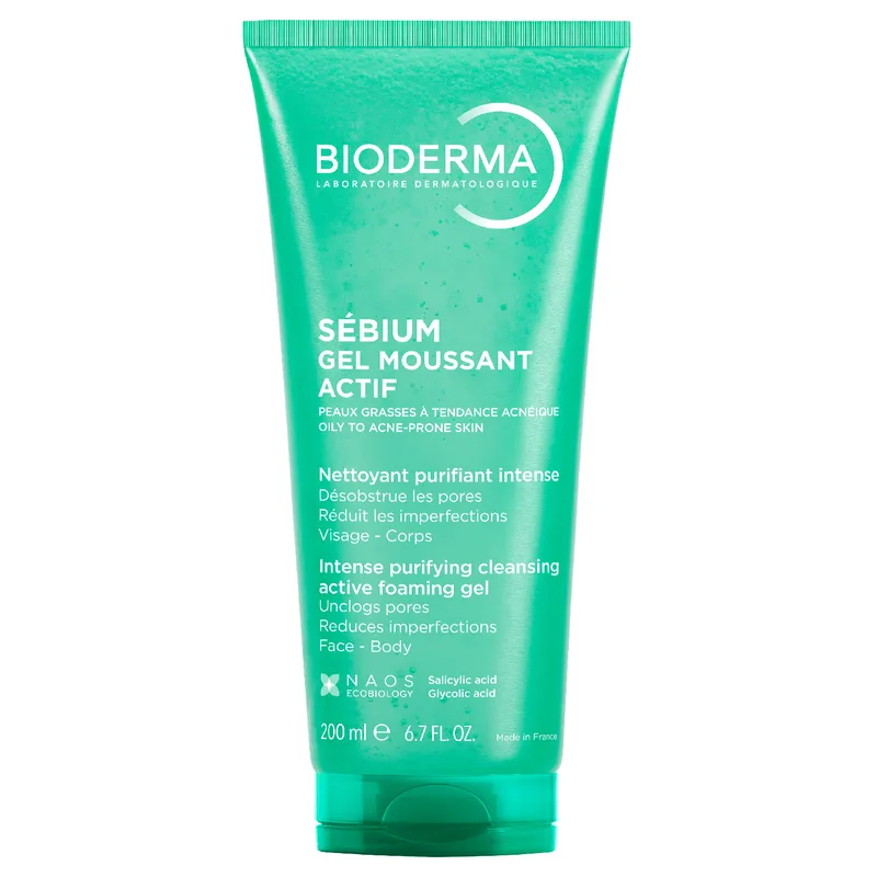 Гель для обличчя BIODERMA (Біодерма) Себіум Актив очищуючий 200 мл