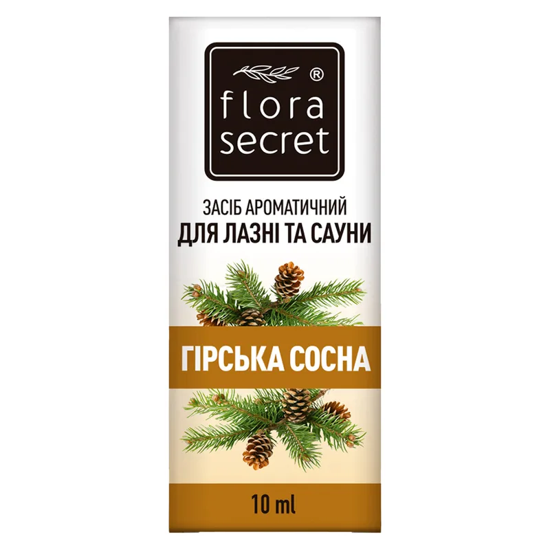 Засіб ароматичний FLORA SECRET (Флора Сікрет) для сауни та бані Гірська сосна