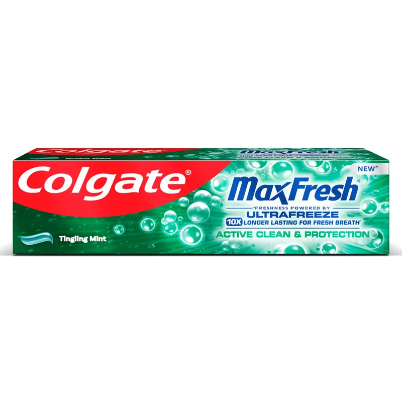 Зубна паста COLGATE (Колгейт) MaxFresh Ultrafreeze Active Clean & Protect екстремальна свіжость та довготривалий захист 75 мл