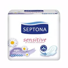 Прокладки SEPTONA SUPER FILL FREE NIGHT №8