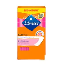 Прокладки Libresse Щоденні Daily Fresh Normal №64
