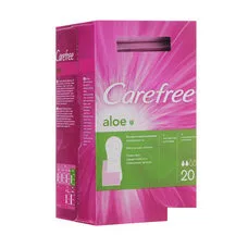 Прокладки ежедневные алоэ Carefree №20