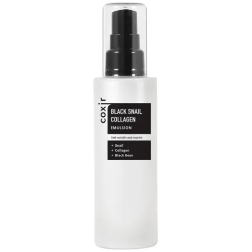 Емульсія для обличчя, 100 мл 100 мл Coxir Black Snail Collagen Emulsion