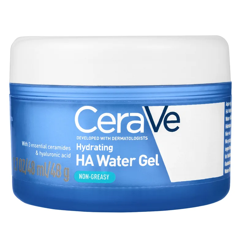 Аква-гель для обличчя CeraVe (Сераве) зволожуючий з гіалуроновою кислотою для всіх типів шкіри, 48 мл