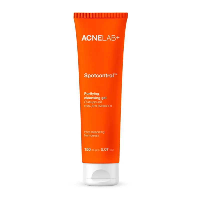 Гель для вмивання ACNELAB+ (Акнелаб+) Spotcontrol Purifying Cleansing Gel очищуючий 150 мл