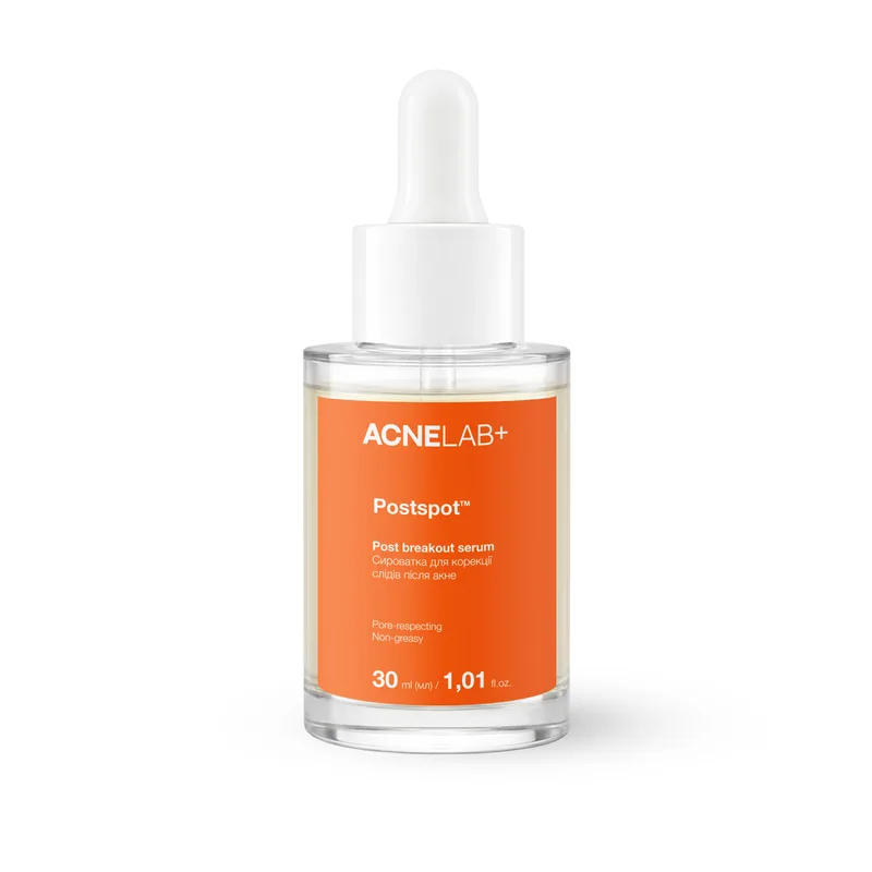 Сироватка для обличчя ACNELAB+ (Акнелаб+) Postspot Post Breakout Serum для корекції слідів після акне 30 мл