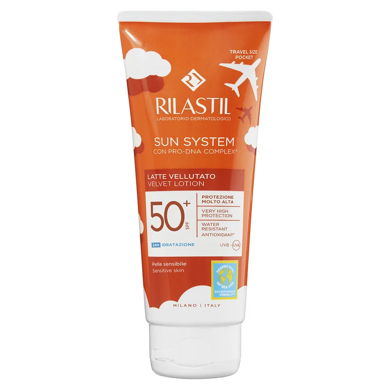Лосьйон для тіла RILASTIL (Ріластіл) оксамитовий сонцезахисний SPF50 + 100 мл