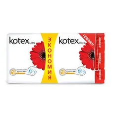 Прокладки Котекс Ультра Нормал (сіточка) №20 (Kotex) Драй