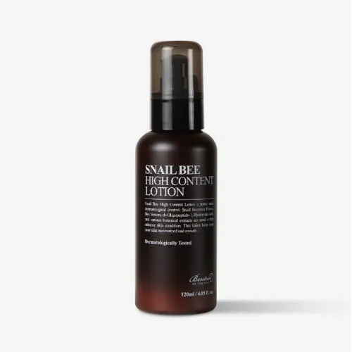 Лосьйон з муцином равлика та бджолиною отрутою 120 мл Benton snail bee high content steam lotion