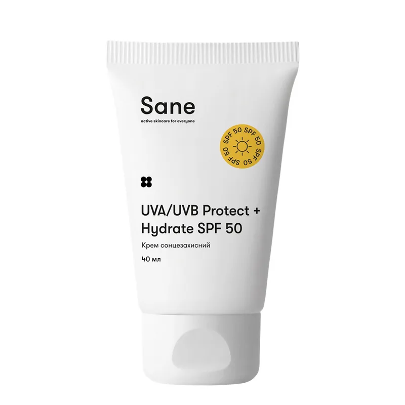Крем для обличчя SANE (Сейн) сонцезахисний SPF 50 40 мл