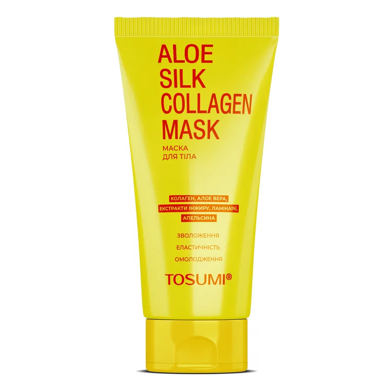 Маска для тіла TOSUMI (Тосуми) AloeSilk Collagen Mask колагенова 250 мл