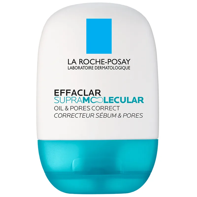 Освіжаючий матуючий зволожувальний гель La Roche-Posay Effaclar Супрамолекуляр проти жирного блиску та розширених пор шкіри обличчя 40 мл (3337875950336)