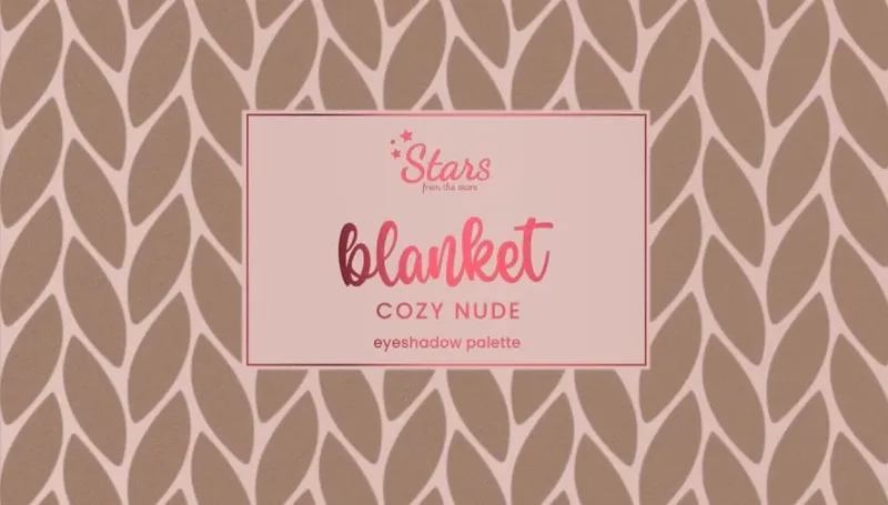 Палітра тіней для повік Stars from the stars Blanket Cozy Nude 10 г
