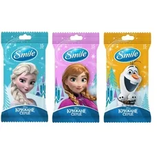 Серветка Smile волога Frozen mix WHITE №15