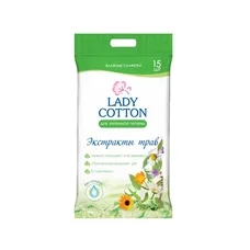 Серветки Lady Cotton для інтимної гігієни