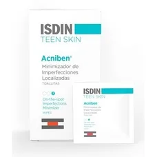 Серветки вологі ISDIN TEEN SKIN Acniben д/пробл. шк.очищують пори 30 шт