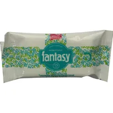 Серветки вологі FANTASY Premium антисептичні №15