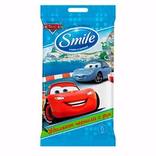 Серветки Smile вологі Тачки Саллі МакКвін №15