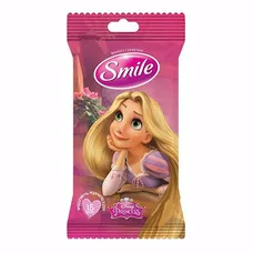 Серветки Smile вологі Принцеса Жасмін Попелюшка №15