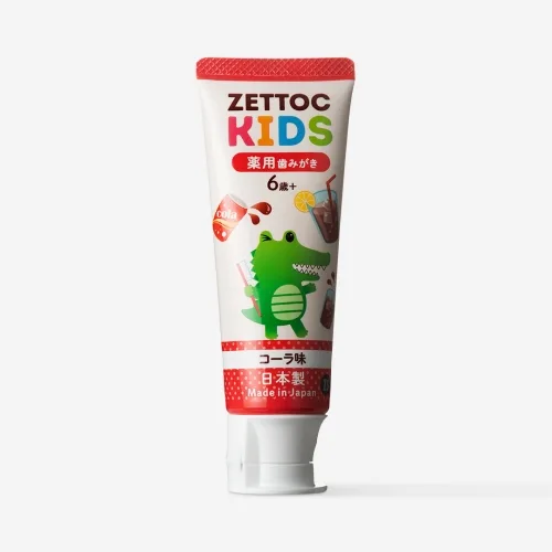 Зубна паста дитяча Кола 6+ Zettoc Nippon Toothpaste Kids Cola