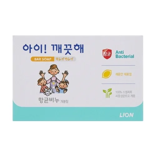 Антибактеріальне туалетне мило з лимонною олією Lion chamomile extract toilet soap
