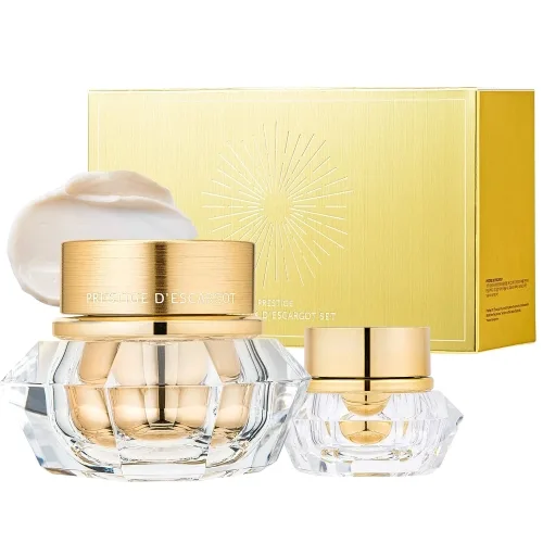 Набір антивікових кремів для обличчя 60мл + 10мл It s Skin prestige creme 2x descargot set