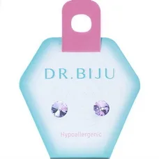Сережки Dr.Biju Ріволо 6,2мм Світлий вітраль