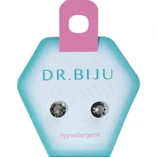 Сережки Dr.Biju Сіріус 5.3 мм Графіт