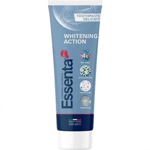Відбілююча зубна паста 75 мл Essenta pro whitening action toothpaste