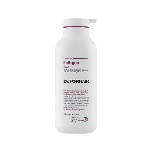 Dr.FORHAIR Folligen Silk Shampoo – шампунь для сухого та пошкодженого волосся