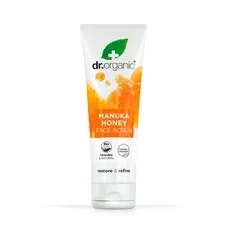 Скраб Dr. Organic для обличчя з медом Манука 125мл