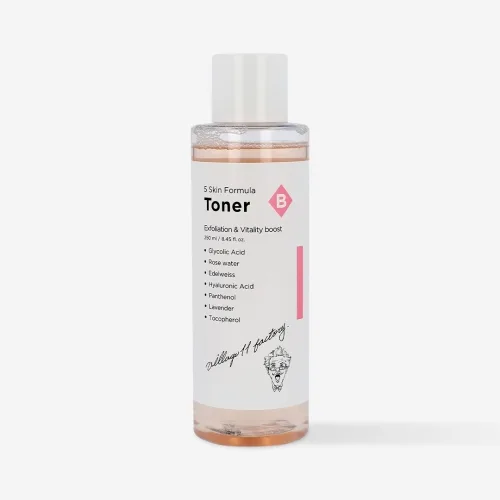 Тонер-ексфоліант зволожуючий 250 мл Village 11 Factory B Skin Formula