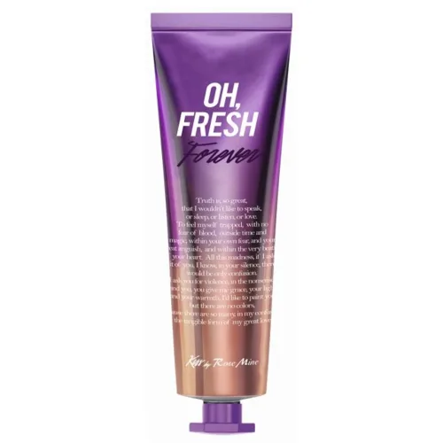 Крем для рук Kiss by Rosemine Fragrance Hand Cream - Oh, Fresh Forever, квітковий аромат ірису, 30 мл