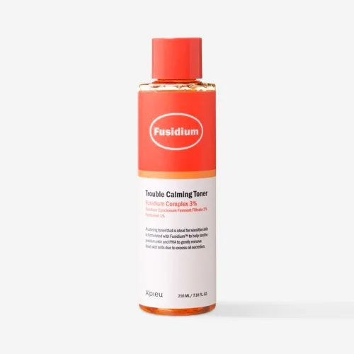 Заспокійливий тонер для проблемної шкіри 210 мл A pieu fusidium trouble calming toner