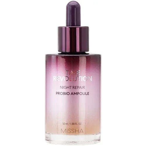Відновлювальна нічна ампула 50 мл Missha Time Revolution Night Repair Probio Ampoule
