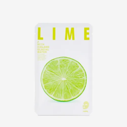 Тканинна маска для обличчя з екстрактом лайма The Iceland Lime Mask