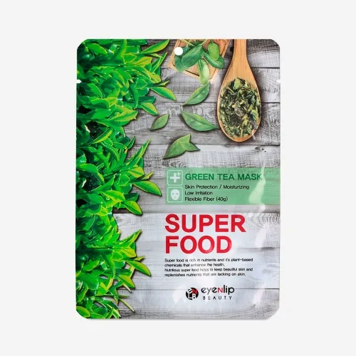 Тканинна маска з екстрактом зеленого чаю 23 мл Eyenlip Super Food Mask