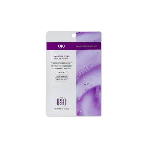 Тканинна маска для обличчя Q10 Lamelin calming moisture mask pack Q10