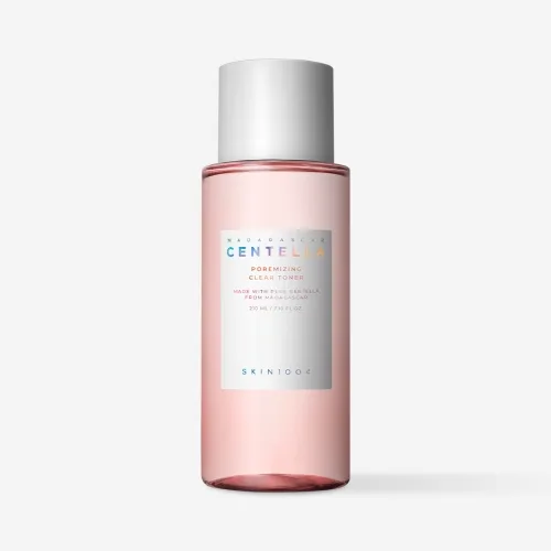 Тонер для звуження пор з центеллою та рожевою сіллю - SKIN1004 Madagascar Centella Poremizing Clear Toner, 210 мл