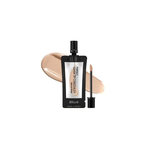 Консилер для обличчя №23 натуральний беж 4 мл Beausta perfect cover tip concealer №23 natural beige