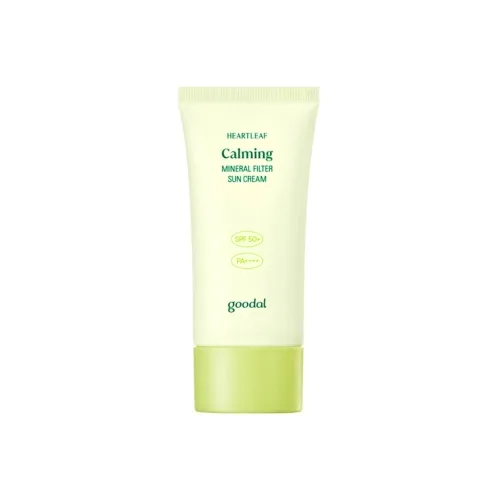 Мінеральний сонцезахисний крем SPF50+ PA++++ 50 мл Goodal houttuynia cordata calming mineral filter sun cream SPF50+ PA++++