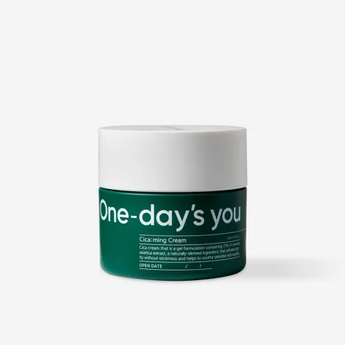 Заспокійливий крем для обличчя з центеллою 50 мл One-day`s you cica:ming cream