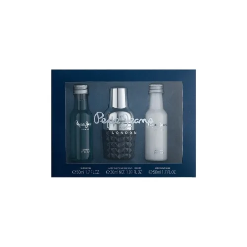 Парфумерний набір для чоловіків 30 мл + 50 мл + 50 мл Pepe Jeans for him gift set