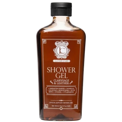 Парфумований гель для душу Lavish «Шалфей та Шкіра» 300 мл Lavish clarysage leather shower gel
